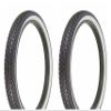 Lowrider Two Bike tire Duro 24 x 2.125 Black/White Side Wall Blue line HF-133. Bicycle tire,Bike Parts,Bicycle Parts view 1