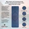 BodyForge Yoga Mat Thick Exercise Mat Thick Non-Slip Extra Thick High-Density Pilates (Purple/Pink) & Resistance Exercise Loop Exercise Bands with Instruction Guide and Carry Bag, Set of 5 Bundle view 4