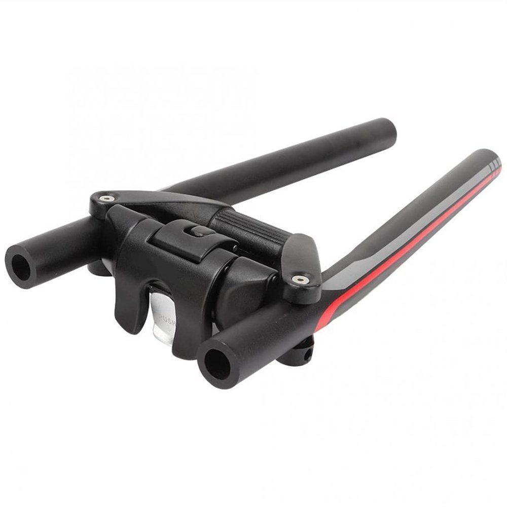 SJHY Bicycle Accessories 25.4mm-31.8mm Pipe Clamp Foldable Bicycle Horizontal Handlebar Aluminum Alloy Bicycle Handle Bar Mountain Bike Handlebar Bike Parts