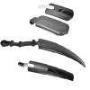 SJHY Bicycle Accessories Telescopic Folding Bicycle Fender Set Bicycle Mudguard Cycling Rear Front Fender Mountain for 16/18/20/22/24/26/700C Bike Parts view 1