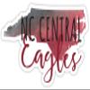 North Carolina Central Eagles Watercolor State Die Cut Decal 2-Inch Officially Licensed Collegiate Product view 1
