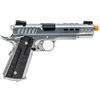 330 FPS KP 1911 Ascend Airsoft Custom Blowback Gas Metal Frame Airsoft Hand Pistol 6mm BBS (Silver) view 2
