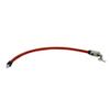 Yinpecly Bicycle Lock Cable 620mm Length Iron Bicycle Steel Door Lock Home Car Bicycle Shop Office Motorcycle Red 2PCS view 2
