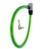 Yinpecly Bicycle Lock Cable 640mm Length Bicycle Steel Door Lock Home Car Bicycle Shop Office Motorcycle Green 1PCS view 1