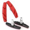 Bicycle Accessories 2pcs Bicycle Brake Mountain Bike Braking V-Brake Holder Rubber Blocks Silent Brake Pads Cycling Brake Sheet Bike Parts (Color : Red) view 3