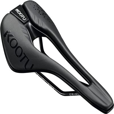 KOOTU Road Bike Saddle, Comfortable Waterproof Bicycle Seat for Men and Women, Breathable Shock-Absorbing Bike Seat for MTB, Road Bikes, BMX & Exercise