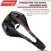 KOOTU Road Bike Saddle, Comfortable Waterproof Bicycle Seat for Men and Women, Breathable Shock-Absorbing Bike Seat for MTB, Road Bikes, BMX & Exercise view 4