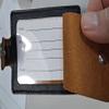 NFL Rico Industries Tampa Bay Buccaneers Brown Laser Engraved Ultra Suede Luggage Tag - Includes ID Card view 2