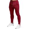A WATERWANG Men's Slim Jogger Pants, Tapered Athletic Sweatpants for Jogging Running Exercise Gym Workout (Wine Red, X-Large) view 4