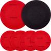 Maitys Bowling Sanding Pads Resurfacing Polishing Kit Bowling Ball Cleaning Kit, 6 Pieces (Red,500, 1000, 2000 Grit) view 1