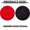 Maitys Bowling Sanding Pads Resurfacing Polishing Kit Bowling Ball Cleaning Kit, 6 Pieces (Red,500, 1000, 2000 Grit) view 2