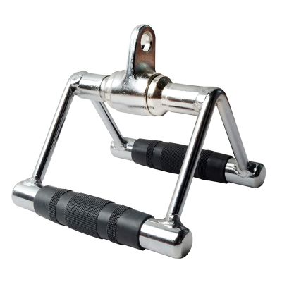 WANGPP Double D Handle Cable Attachment, V Shaped Handle, Exercise Machine attachments for Gym,with Rubber Grip,Home Strength Training for Fitness