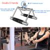 WANGPP Double D Handle Cable Attachment, V Shaped Handle, Exercise Machine attachments for Gym,with Rubber Grip,Home Strength Training for Fitness view 2
