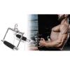 WANGPP Double D Handle Cable Attachment, V Shaped Handle, Exercise Machine attachments for Gym,with Rubber Grip,Home Strength Training for Fitness view 4