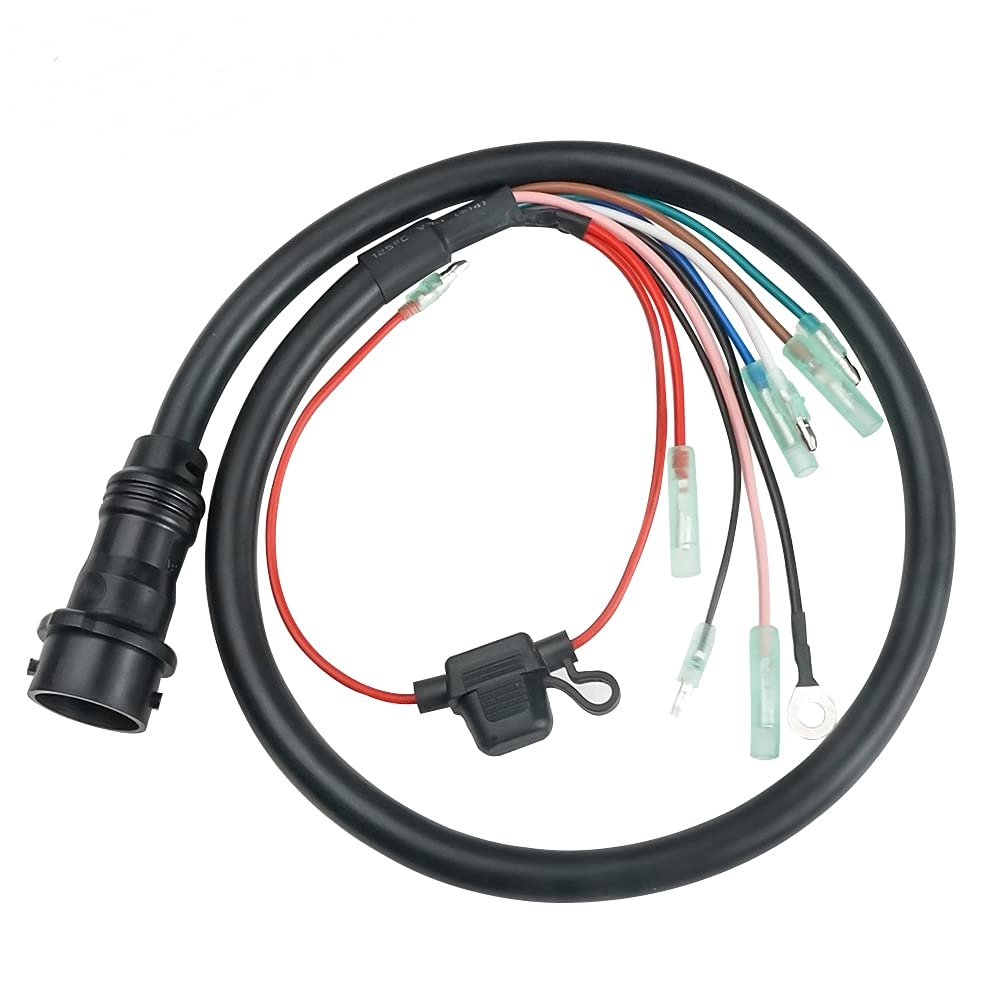 OVERSEE 61T-82590 Wire Hardness Assy for Yamaha Outboard Motor 2T 25HP 30HP C25 C30 Parsun Hidea HDX Seapro Hangkai