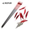 Spine 600 Arrow for 70 Lb Recurve Bow 22 Inch Arrow Target Practice Arrow Hunting Arrow Carbon Arrows Adult Youth Archery Indoor Outdoor Shooting Bullet Tip 12pc view 3