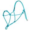 Harrison Howard Rope Halters for Horses Super Sturdy Horse Rope Training Halter with 4 Knot 1/4" Stiff Halter Cord Size Standard - Turquoise view 1