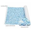 6mm Thickness Teak Deck Teak Decking Sheet, EVA Synthetic Boat Teak Sheet Foam Boat Flooring Anti Slip Carpet with Backing Adhesive, 94.5" x 35.4" x 0.24'' (Blue & White Camouflage) view 2