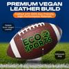 Eco Sports American Football Size 6 Football  Textured TPU Leather Grip Durable Training Ball for Youth Players Kids Games Practice view 2