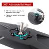Marine Rearview Mirrors, Universal Upgrade Wide Angle Convex Rear View Boat Mirror for Ski Boats Yacht Pontoon Boat Watercraft Surfing view 4