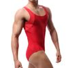 WMIERFI Men's Athletic Supporters One Piece Jumpsuit Underwear Wrestling Singlet Leotard Thong Bodysuit view 3