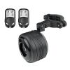 Bike Bell Alarm Horn with Remote, USB Rechargeable, Waterproof, Anti-Theft Vibration Alarm for Bikes/Scooters (1 Pack) view 1