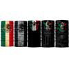5pcs Mexican Flag Series Face Sun Tube Scarf- Headband Bandana Sports Headwear Multifunctional Neck Gaiter, Headwrap, Balaclava, Neckerchief view 1