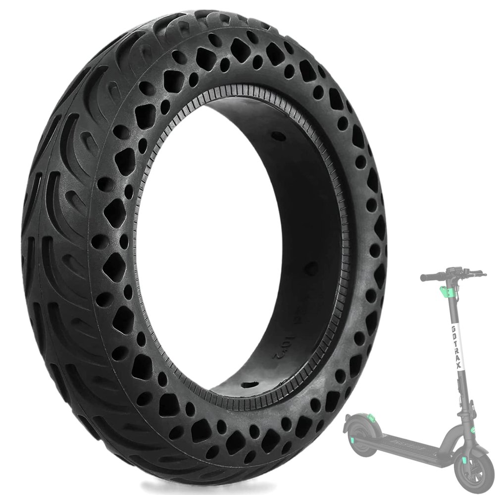 GLDYTIMES 10 inch Scooter Tire - Puncture-Resistant Honeycomb Tire Replacement for Xiaomi M365 Pro and Gotrax G4/XR/V2 Electric Scooter (10 x 2.125/2.0 inch Tire)