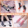 Color City Kids Non Slip Fuzzy Socks Toddlers Boys Girls with Grips Anti-Slip Cozy Fluffy Winter Warm Slipper Socks (6 Pairs Animal A, 4-7 Years) view 2
