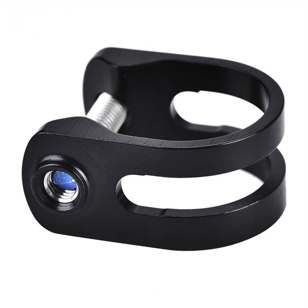 SJHY Bicycle Accessories Bicycle Bike U-Shape Brake Lever Clamp Stainless Bolt Bicycle Brake Lever Clamp Bike Parts (Color : Black)