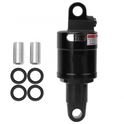 Bicycle Accessories 100/125/150/165mm Bicycle Shocks Absorber Air Rear Shock Absorber Cycling Accessory for Mountain Bicycle Folding Bike Parts (Color : 125mm)