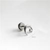 16G Star Moon Cartilage Stud Earrings for Women Men Fashion Cute Stainless Steel Flat Screw Back Helix Hypoallergenic Ear Piercing Jewelry Gifts Daughter Birthday Bff Xmas view 4