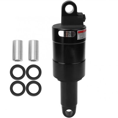 Bicycle Accessories 100/125/150/165mm Bicycle Shocks Absorber Air Rear Shock Absorber Cycling Accessory for Mountain Bicycle Folding Bike Parts (Color : 165mm)