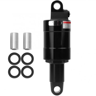 Bicycle Accessories 100/125/150/165mm Bicycle Shocks Absorber Air Rear Shock Absorber Cycling Accessory for Mountain Bicycle Folding Bike Parts (Color : 150mm)
