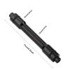 Bicycle Accessories Mountain Bike Front Hub Tube Shaft 15mm to 9mm Conversion Adapter Outdoor Cycling Replacement Parts Bike Parts (Color : Black) view 2