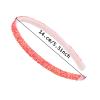 Fishdown Glitter Headbands for Girls, 6Pcs Flash Head Bands Women Sparkly Headband Teen Girls Plastic Hair Hoop Hairbands view 2