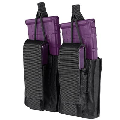 Black Genii Outdoor Tactical Double Kangaroo Pouch