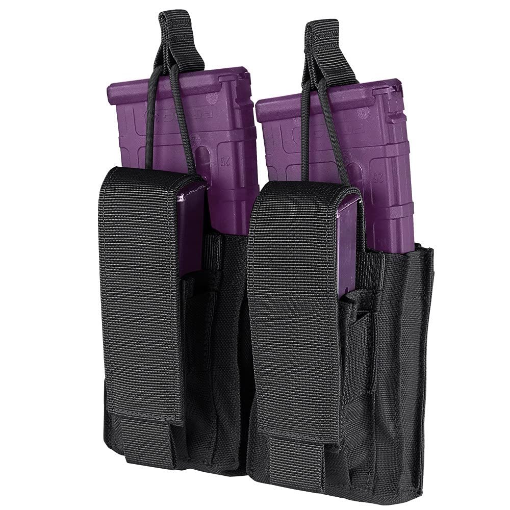 Black Genii Outdoor Tactical Double Kangaroo Pouch