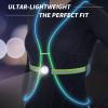 Ni-SHEN LED Reflective Running Vest with Front Light,Running Lights for Runners,Reflective Running Gear for Men/Women Running,Cycling or Walking, High Visibility Warning LED Lights view 4