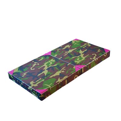Exercise Mat Oxford Cloth Camouflage Gymnastic Mat, Removable Training Mat, Used for Kindergarten Tumbling, Yoga, Gymnasium (Size : 120x60x5cm)