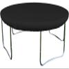 Trampoline Cover 18 Oz Waterproof - Patio furniture covers 100% Weather Resistant Rain snow Sun shade Round Trampoline Cover with Elastic for Snug Fit (144"Dia x 4"H, Black) view 1