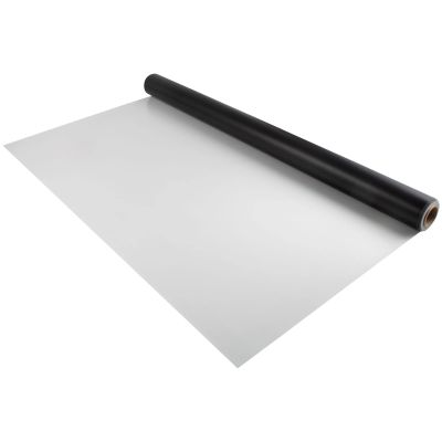 VEVOR Dance Floor 6.6x23ft, Dance Floor Roll 0.06in Thick PVC Vinyl Dance Mat Black/White Reversible Portable Marley Dance Practice Floor, Non-Slip Dance Flooring for Ballet Jazz Pop Lyrical Style