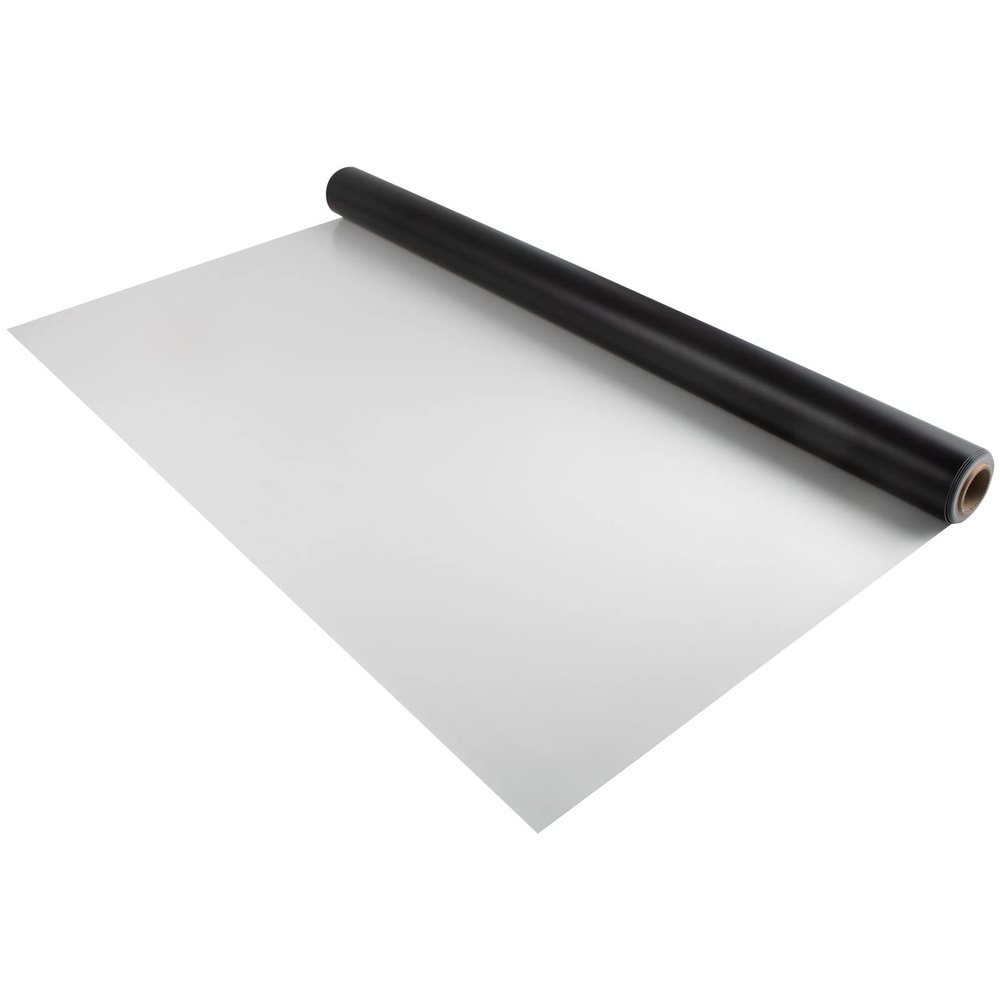 VEVOR Dance Floor 6.6x23ft, Dance Floor Roll 0.06in Thick PVC Vinyl Dance Mat Black/White Reversible Portable Marley Dance Practice Floor, Non-Slip Dance Flooring for Ballet Jazz Pop Lyrical Style