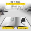 VEVOR Dance Floor 6.6x23ft, Dance Floor Roll 0.06in Thick PVC Vinyl Dance Mat Black/White Reversible Portable Marley Dance Practice Floor, Non-Slip Dance Flooring for Ballet Jazz Pop Lyrical Style view 4