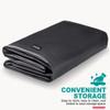 Shieldo Heavy Duty Leatherette Billiard Pool Table Cover,Waterproof&Tearproof Cover for Pool Table,7/8/9 Foot Fitted (9FT/Black) view 2