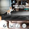 Shieldo Heavy Duty Leatherette Billiard Pool Table Cover,Waterproof&Tearproof Cover for Pool Table,7/8/9 Foot Fitted (9FT/Black) view 3
