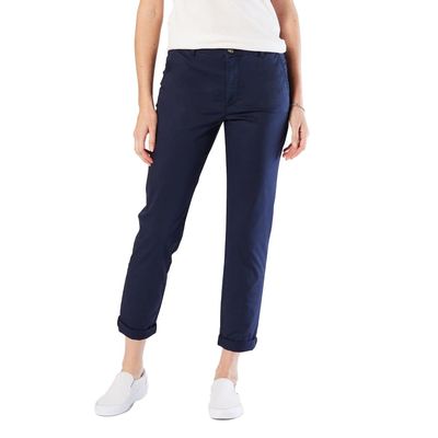 Dockers Women's Weekend Chino Mid-Rise Slim, Pembroke, 26
