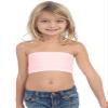 Kurve Girls Bandeau Tube Bra - Strapless Bandeau Bra,UV Protective Fabric UPF50+, Baby Pink, Age (14-18) view 1