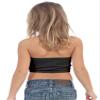 Kurve Girls Bandeau Tube Bra - Strapless Bandeau Bra,UV Protective Fabric UPF50+, Black, Age (14-18) view 4