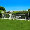 FORZA 10ft x 6.5ft Futsal Soccer Goal [3m x 2m] | Ultra-Durable & Weatherproof uPVC with Quick & Easy Assembly - Optional Ball, Target Sheet & Carry Bag (Goal Only) view 2
